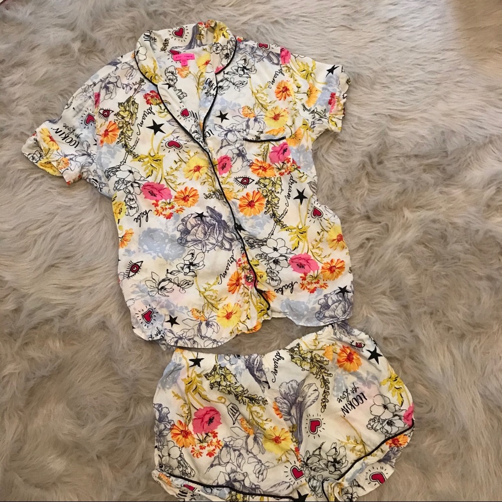 Betsey Johnson Pajama Set